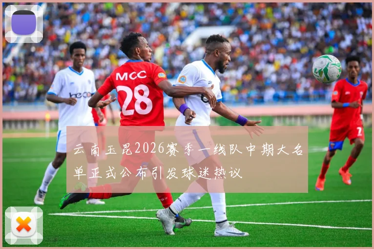 云南玉昆2026赛季一线队中期大名单正式公布引发球迷热议